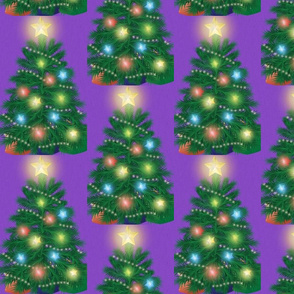 bright christmas tree