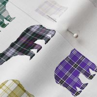 Plaid Bear III  // Sylvan Shoppe Collection