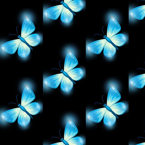 Bright Blue Butterfly