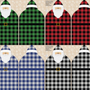 Santa Plaid-Yd-All