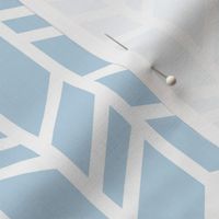 Crazy herringbone- Baby blue and white - Cottonwood - baby boy nursery