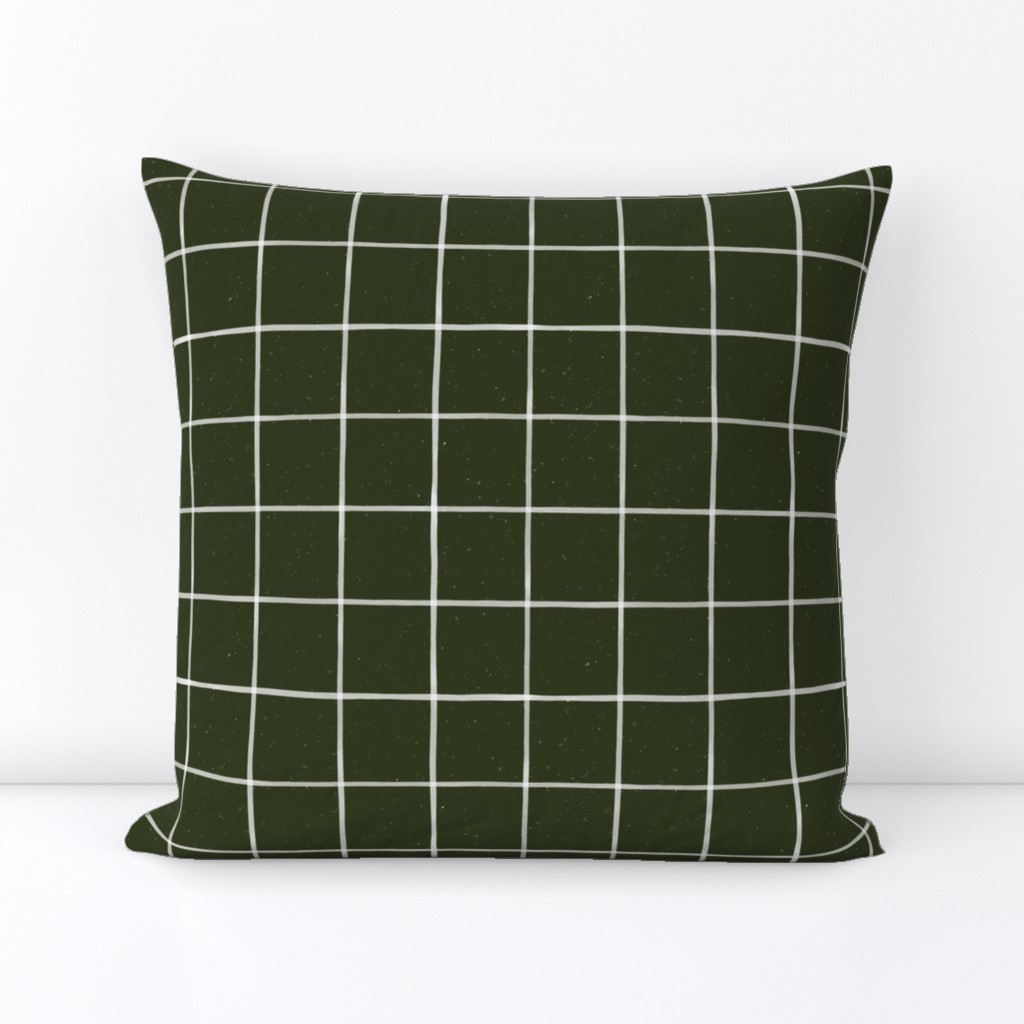 Small Watercolor Windowpane M+M Forest by Friztin 