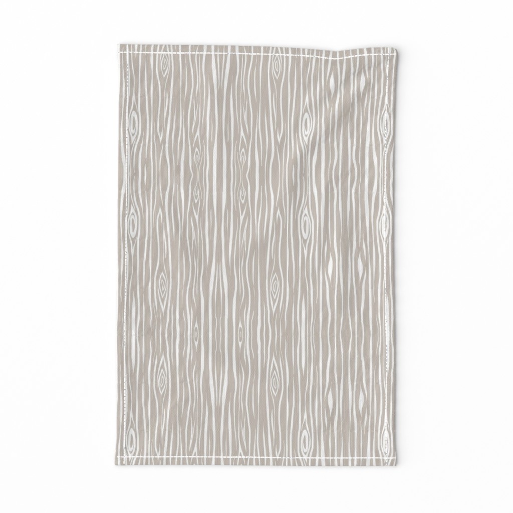 Woodgrain- small- beige/white - tan  tree  bark