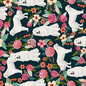 great pyrenees dog fabric cute vintage florals dog design best florals fabric for dog lovers cute florals fabric railroad fabric florals fabrics