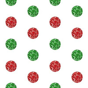 Christmas Glitter Dots Beaucoup! 