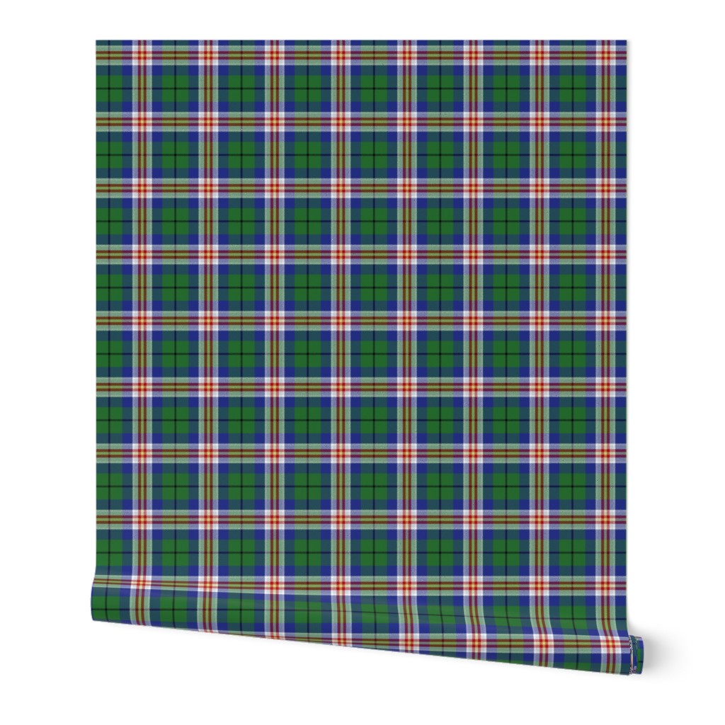 Kentucky official state tartan, 3" modern colors