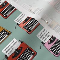 Pangram Typewriters* (Camouflage)