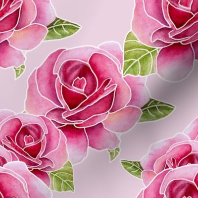 Watercolour_Roses