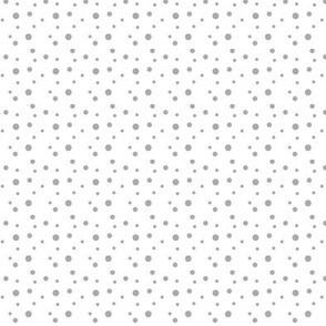 Grey Dots on White