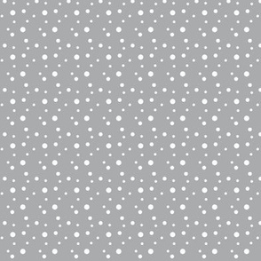 White Dots on Grey