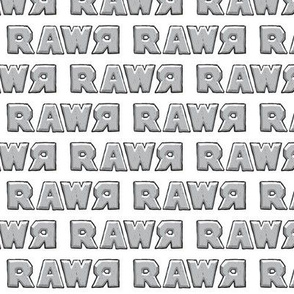 rawr in sidewalk grey