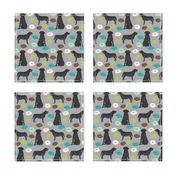 black labrador donuts fabric cute lab dog fabric best labrador retriever fabrics cute dogs and donuts designs