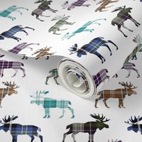 Plaid Moose III // Medium 