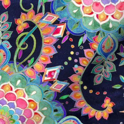 Color Celebration Mandala - large print
