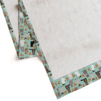 pizza cats cute mint cat lady fabric cute food pizzas fabric 