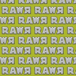 rawr on iguana green