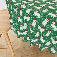 westie christmas fabric west highland terrier fabrics cute westie dog fabric christmas fabrics cute west highlands fabric