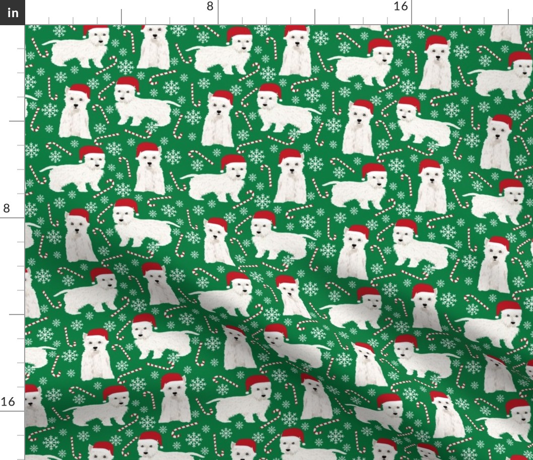 westie christmas fabric west highland terrier fabrics cute westie dog fabric christmas fabrics cute west highlands fabric