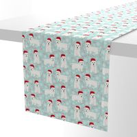 westie christmas fabric cute west highland terrier christmas fabrics peppermint sticks candy canes cute christmas fabric