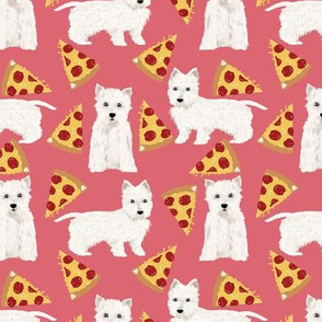 westie pizza fabric cute westie dog fabrics cute west highland terriers fabric cute pizza design