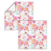 INDY BLOOM BLUSH Florals WHITE A