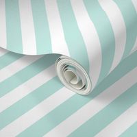 mint diagonal stripes diagonal stripe stripes fabric cute baby girl nursery baby girls fabric