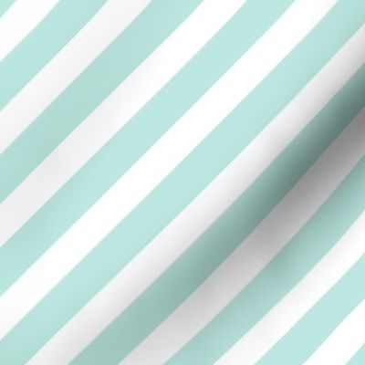 mint diagonal stripes diagonal stripe stripes fabric cute baby girl nursery baby girls fabric