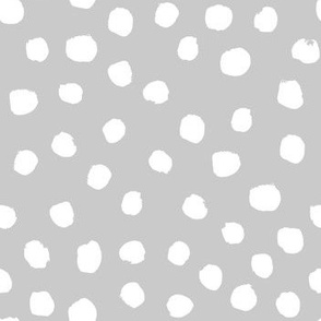 grey dots cute painted dot fabric coordinating fabric nursery baby fabric girls nursery baby