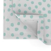 mint dots cute painted dot fabric coordinating fabric nursery baby fabric girls nursery baby