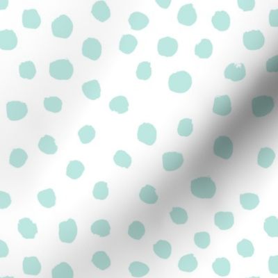 mint dots cute painted dot fabric coordinating fabric nursery baby fabric girls nursery baby