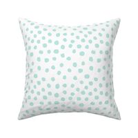 mint dots cute painted dot fabric coordinating fabric nursery baby fabric girls nursery baby