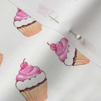cupcakes on white