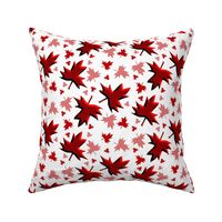 Maple Leaf Multi 3D on White