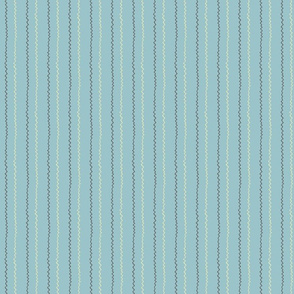 Spoonflower Time Zigzag Pinstripes