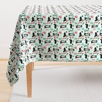 border collie fabric christmas cute xmas holiday designs red and green fabrics