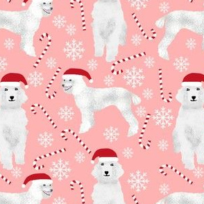 poodles fabric cute poodle christmas designs xmas holiday candy canes fabric cute fabric