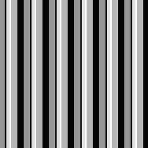 JP2 - Grey and Black Pinstripes