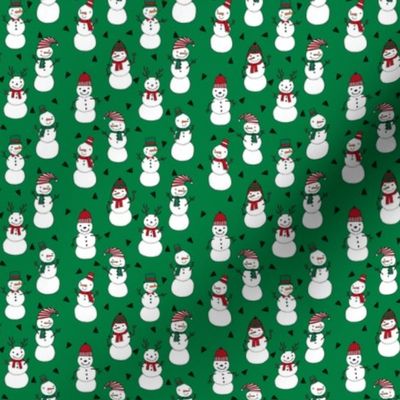 snowman // red and green christmas snowman fabric cute snowman design andrea lauren fabrics andrea lauren design xmas holiday fabrics for gifts and sewing