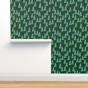 christmas trees // scandi christmas trees mint and green fabric fir trees xmas holiday scandi christmas