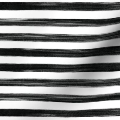 black gouache stripes