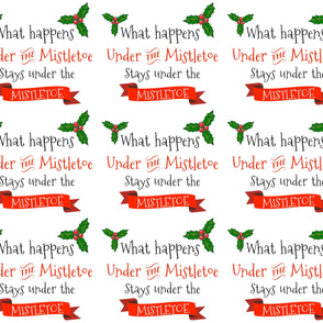 What happens under the Mistletoe - 6 to 1 Yard