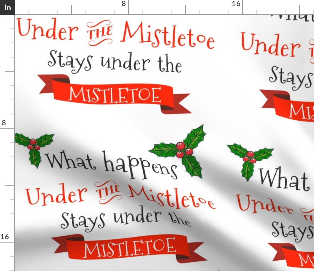 What happens under the Mistletoe - 6 to 1 Yard