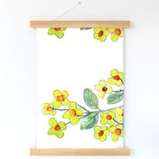 Hypericum berries 2 Tea Towel