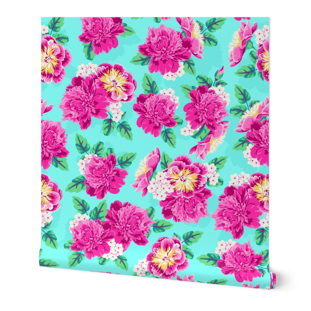 Pretty Peonies Floral 