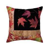 Autumn Maple Leaves Panel