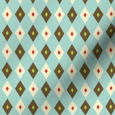 Blue Argyle