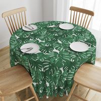 monstera cheese plant painted tropical palms botanical tropical palm springs trendy plants cactus succulents plants - EXTRA LARGE PRINT