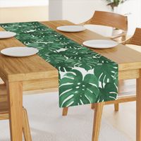 monstera cheese plant painted tropical palms botanical tropical palm springs trendy plants cactus succulents plants - EXTRA LARGE PRINT