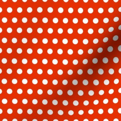 Garden Party - Red Polka Dots