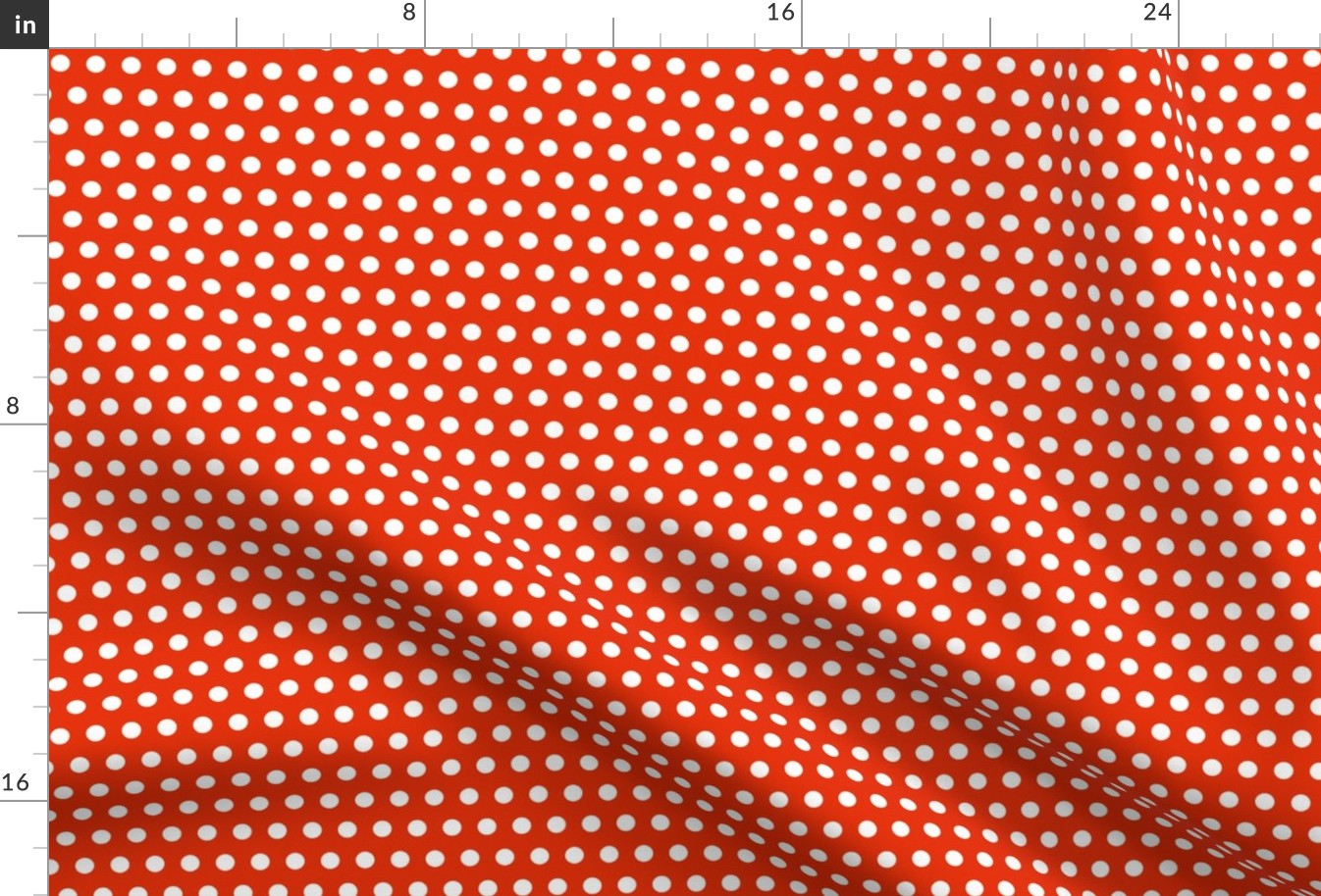 Garden Party - Red Polka Dots